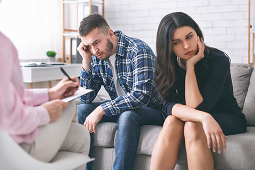 Wife and Husband Not Responding to Counselor In Need of Online Christian Couples Counseling Instead