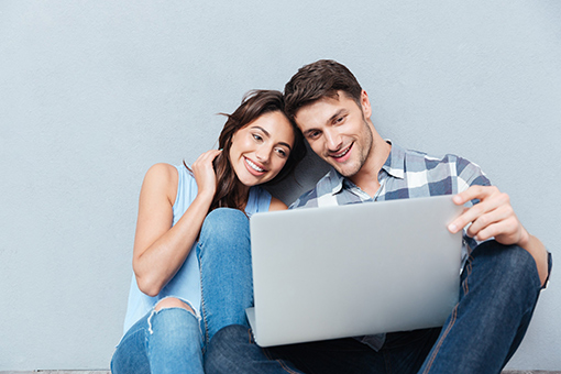 Christian Couple Attending Online Marriage Counseling Facilitated by Tampa Counselor