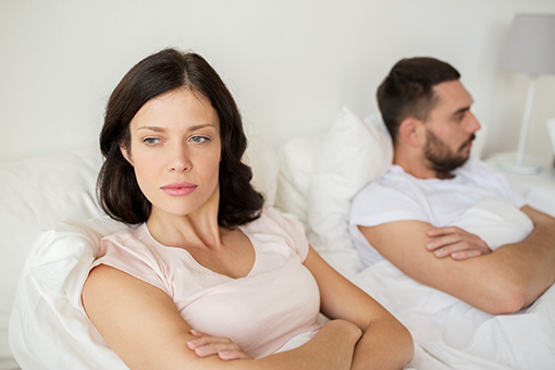 Wife and Husband Looking Away From Each Other Needs Christian Marriage Counseling in Tampa FL