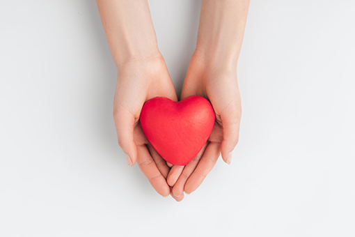 Holding a Heart as a Symbol for Giving Donation to Refresh Marriage Christian Counseling