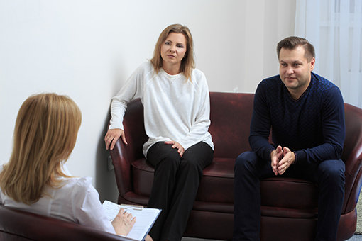Marriage Counseling Professional Talking to a Couple from Florida
